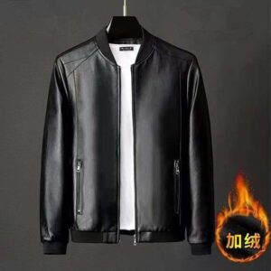 Men's leather jacket