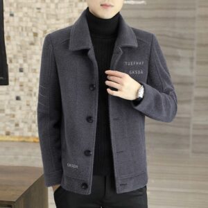 Fleece fabric men's suit