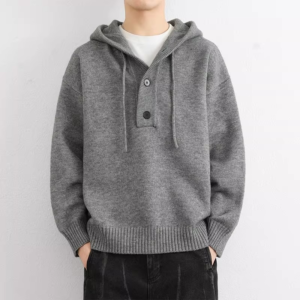 Hoodie style sweater
