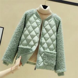 Sherpa fabric made stylish jacket