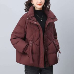 Coffee color padding jacket