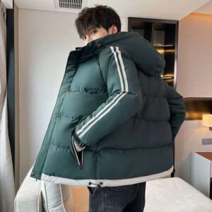 Waterproof coated padding jacket